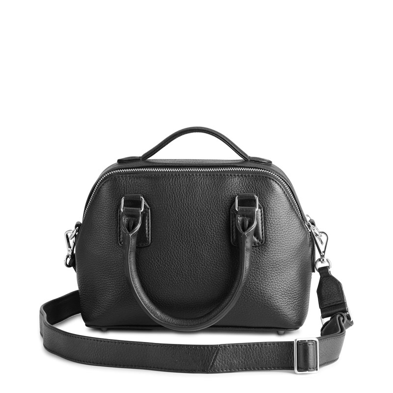 Markberg Håndtaske Evie Small Grain Sort 4