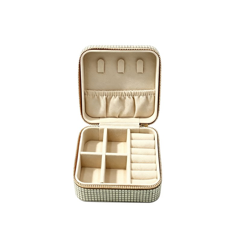 Conmé Smykkeskrin Olivia firkantet Beige Tern 2
