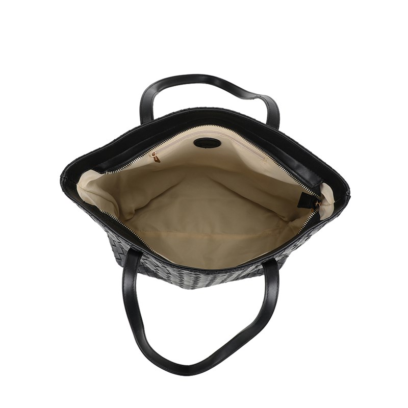 Conmé Shopper Gudrun Braid Svart/Svart 4