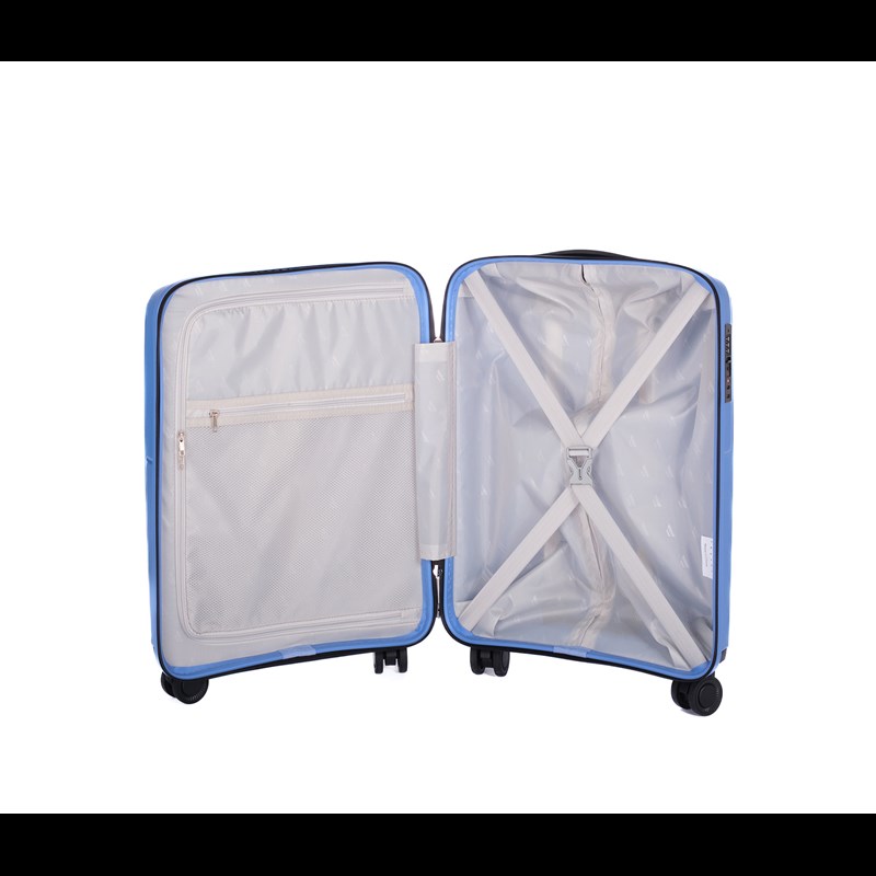Aries Travel Resväska Phoenix Blå 55 Cm 4