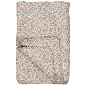 Ib Laursen Tæppe Quiltet Beige/blå
