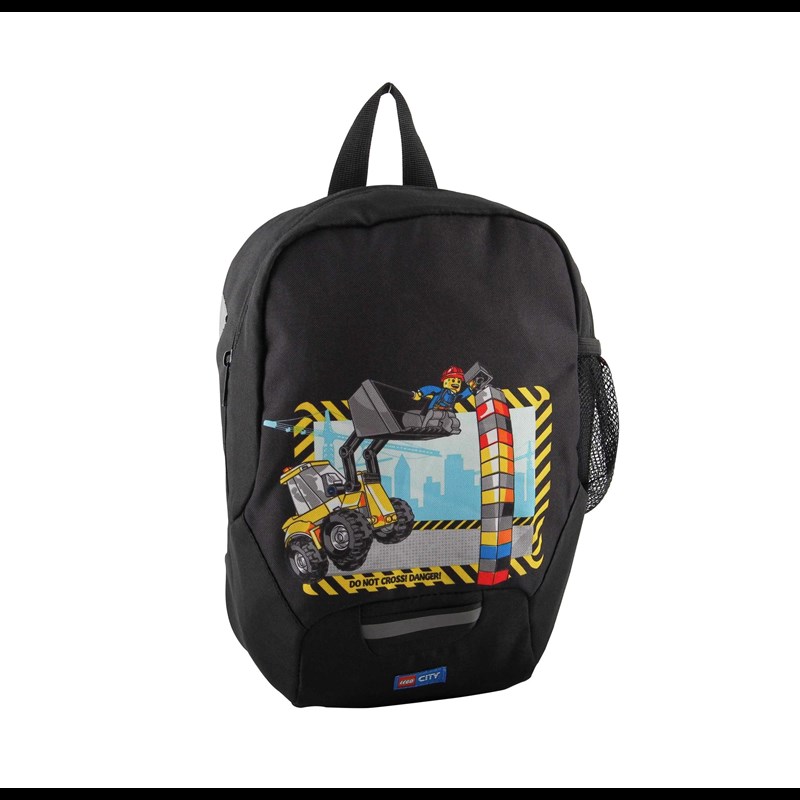 LEGO Bags Børnehavetaske City roadmap Grå/gul 1