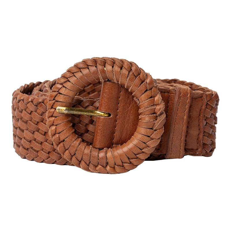 RE:DESIGNED Bælte Henley Brun 90 Cm 3