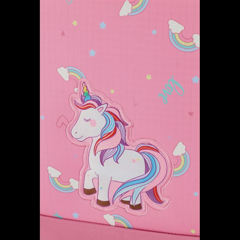 travelite Børnekuffert Unicorn Pink Str S 11