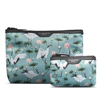 Gillian Jones Toilettaske 2-delt sæt   Blomster Print 1