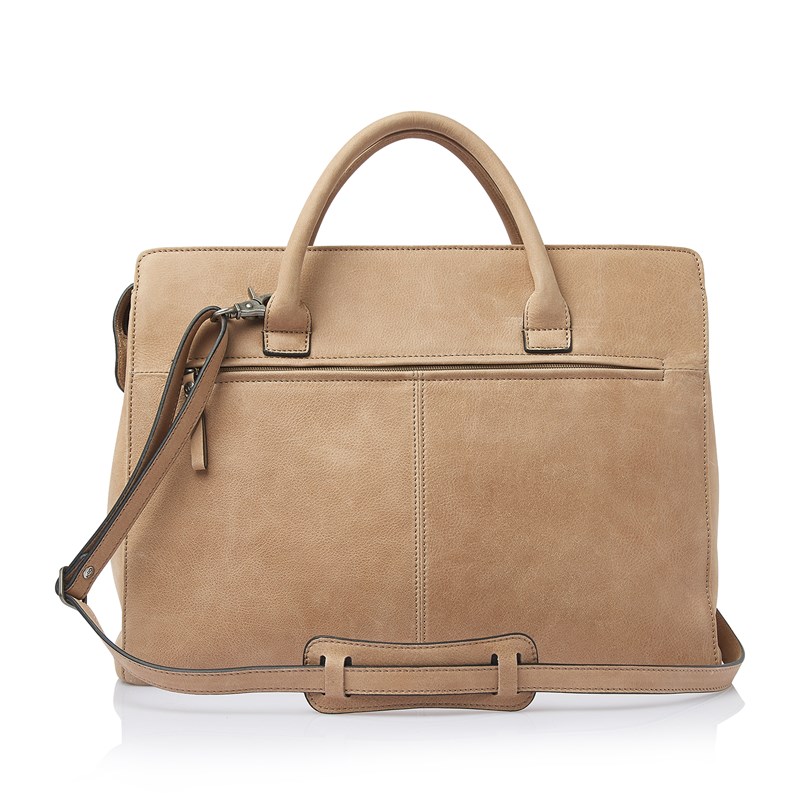 Castelijn & Beerens Håndtaske RFID Beige 15" 3