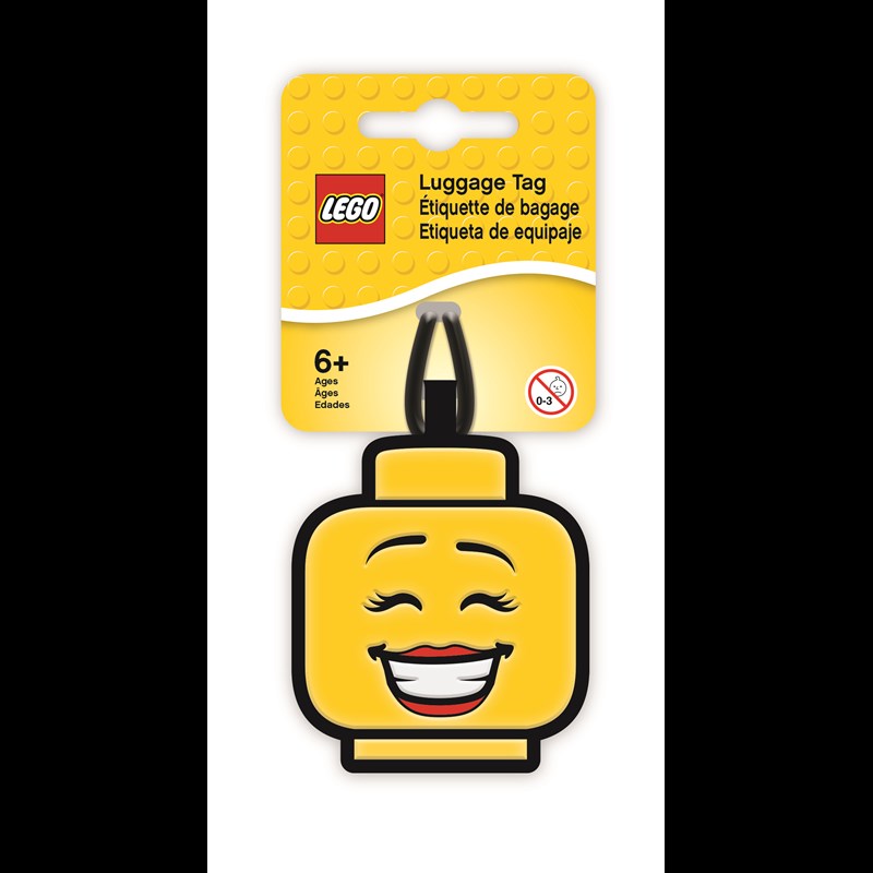 LEGO Bags Kuffertmærke Pige Gul