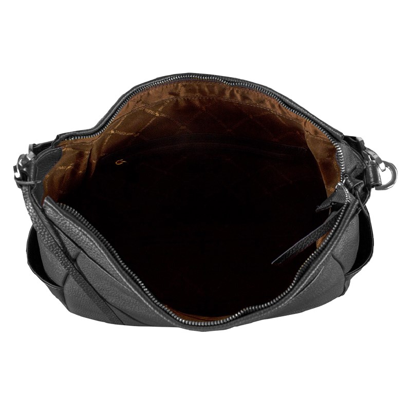 BRAUN BÜFFEL Hobo-väska Hanna Svart 6