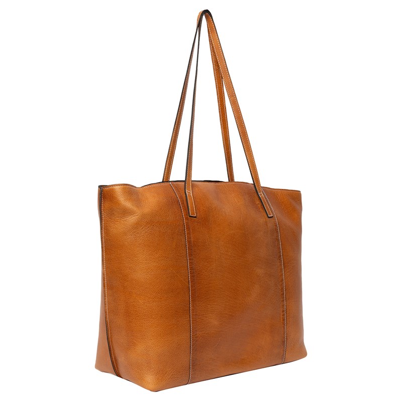 RE:DESIGNED Shopper Malou Big Cognac 4