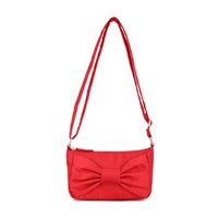 Conmé Crossbody Sille Sløjfe Rød