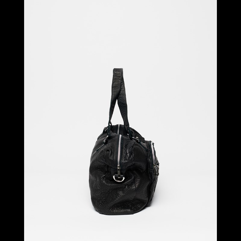 Núnoo Skuldertaske Mille Washed Sort 5