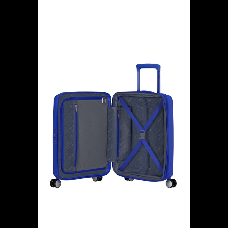 American Tourister Kuffert Soundbox Blå 55 Cm 3