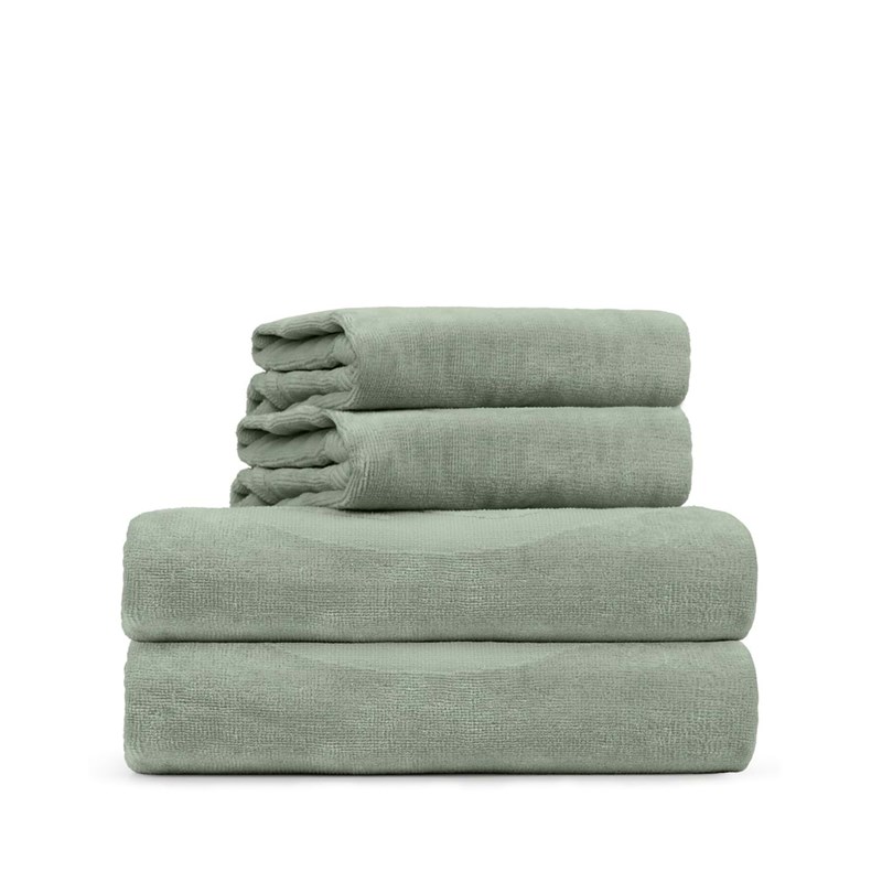 Rosemunde Håndklæde  Grøn 95x140 1