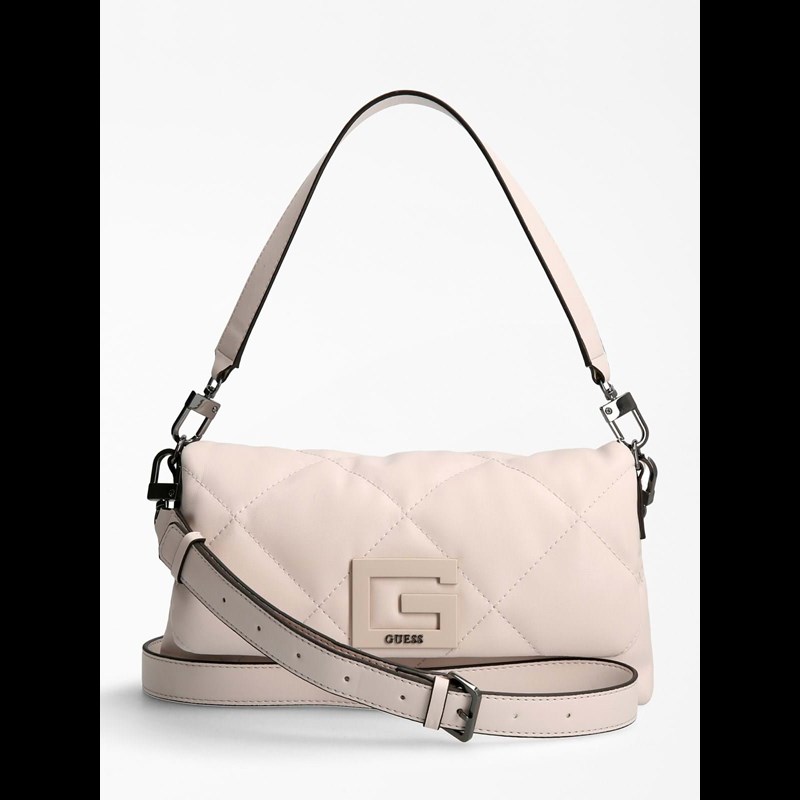 Guess Skuldertaske Brightside Beige/grøn 1