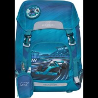 Beckmann Skolväska Classic Racing Svart