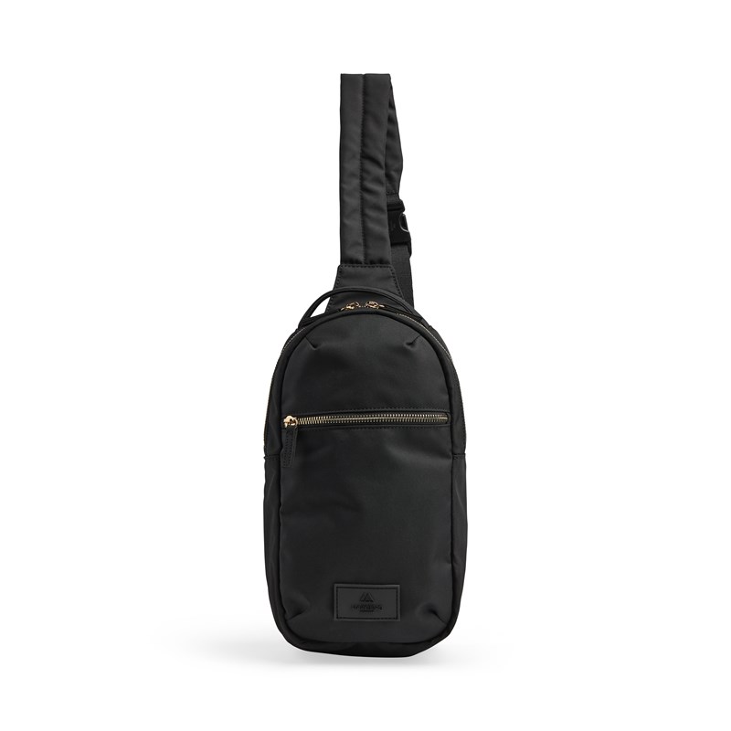MARKBERG Sling Bag Trek Sort/Guld 1