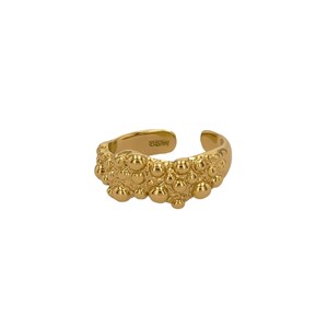 Winther Studio Ring Large Pompa Guld