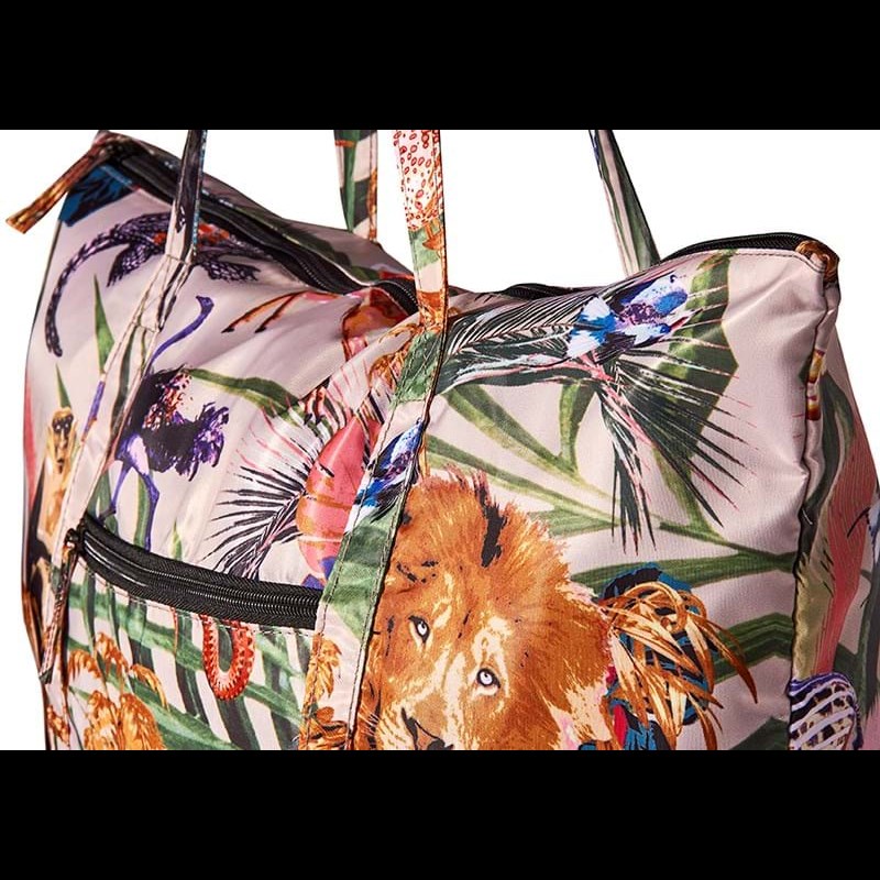 Bella Ballou Shopper Luxe Kingdom Grøn mønster 2