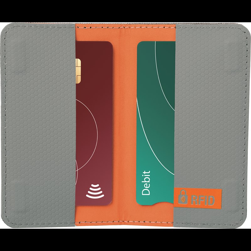 Go Travel Korthållare/Plånbok RFID Grå 6