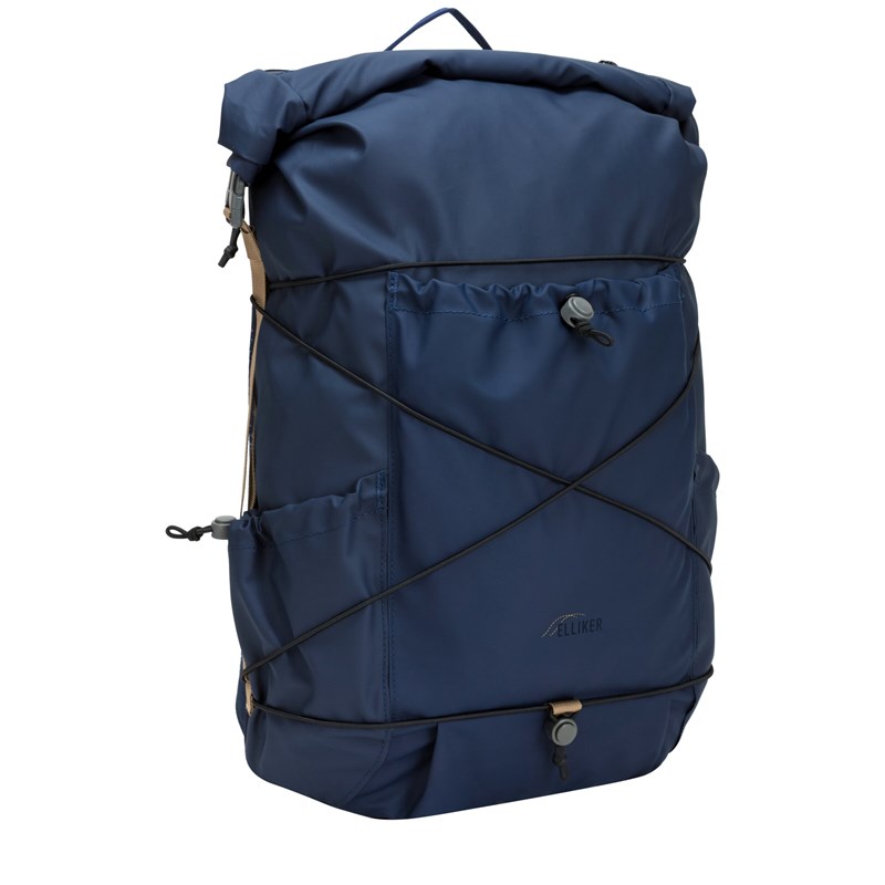 ELLIKER Ryggsäck Rolltop Buckden  Marin 2