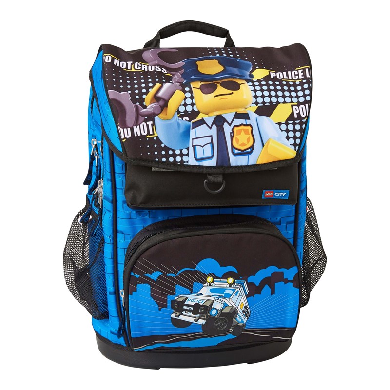LEGO Bags Skoletaske Maxi City Police  Blå/sort 1