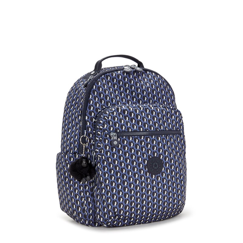 Kipling Ryggsäck Seoul Blå 13" 4