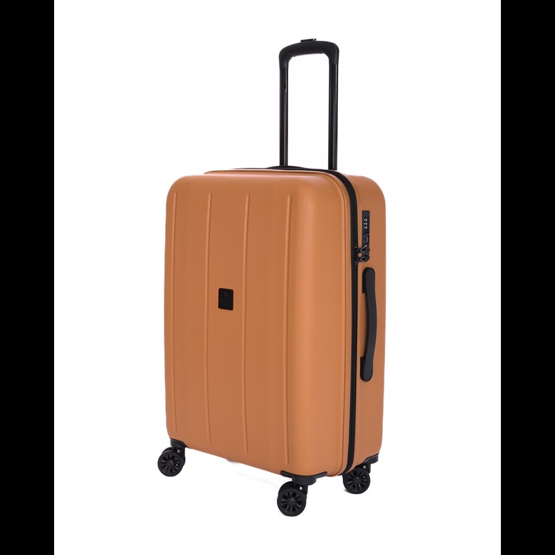 Aries Travel Kuffert Palermo Orange brun 65 Cm 2