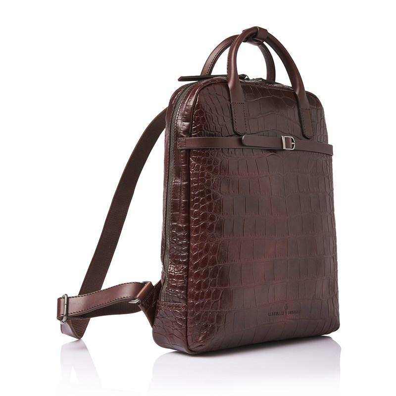 Castelijn & Beerens Rygsæk Emma RFID Mocca Brun 15" 2