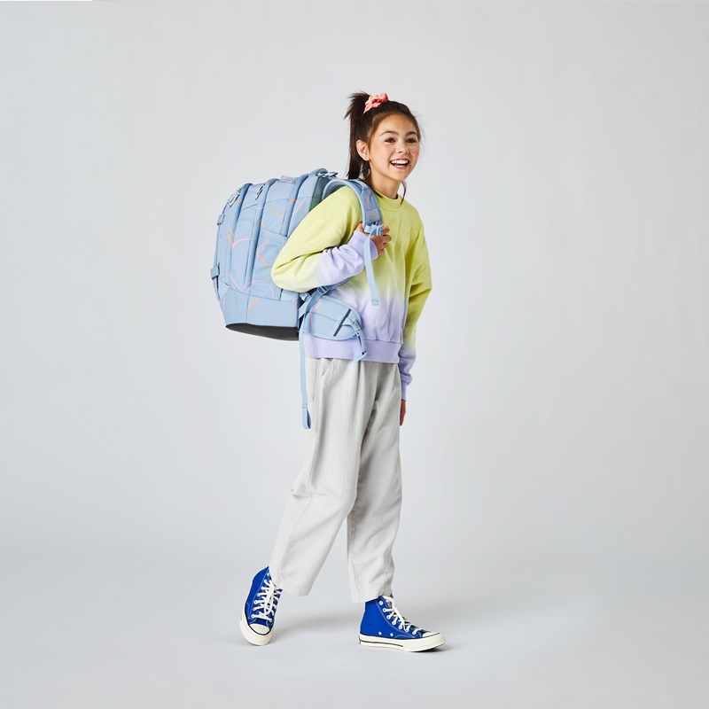 Satch Skoletaske Pack Vivid Blue Ice blue 2