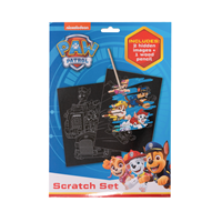 Paw Patrol Skrapset med penna Blå/Röd 1