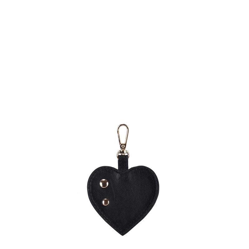 Núnoo Bag charm Heart Rivet Svart 1