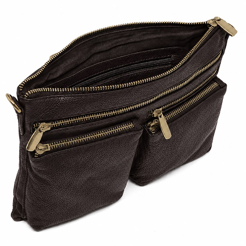 Depeche Crossbody Brun 2