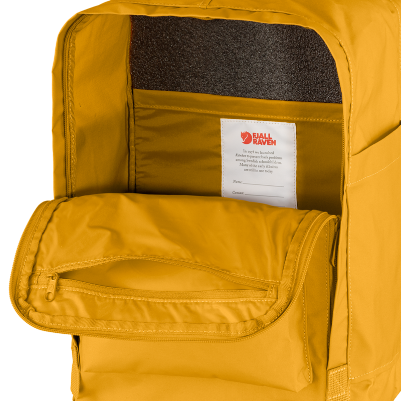 Fjällräven Ryggsäck Kånken Laptop Gul 17" 6