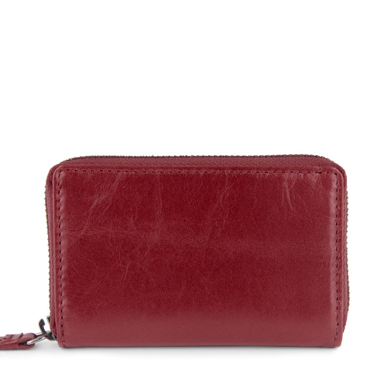 Pia Ries Korthållare Crunch Zip  Bordeaux 2