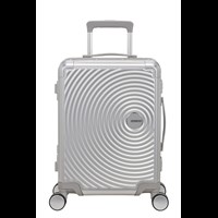 American Tourister Resväska Soundbox Alu Silver 55 Cm 1