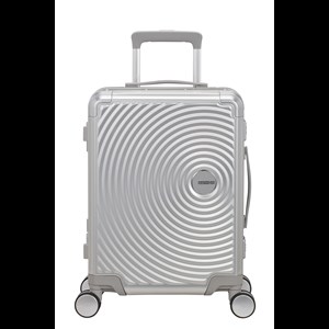 American Tourister Kuffert Soundbox Alu 55 Cm Sølv