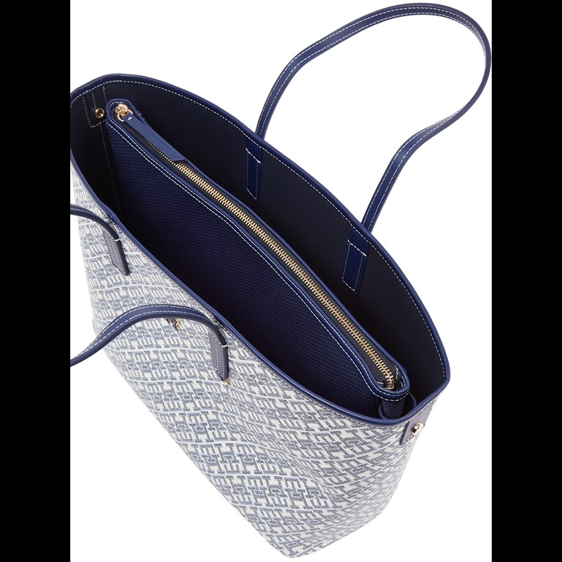 Tommy Hilfiger Shopper Monoplay Blå 13" 4