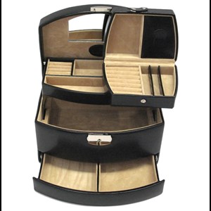 Windrose Smykkeskrin Merino Moda Sort