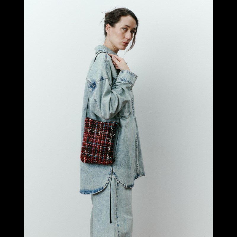 DAY ET Crossbody Day Multi Bouclé Bordeaux 2