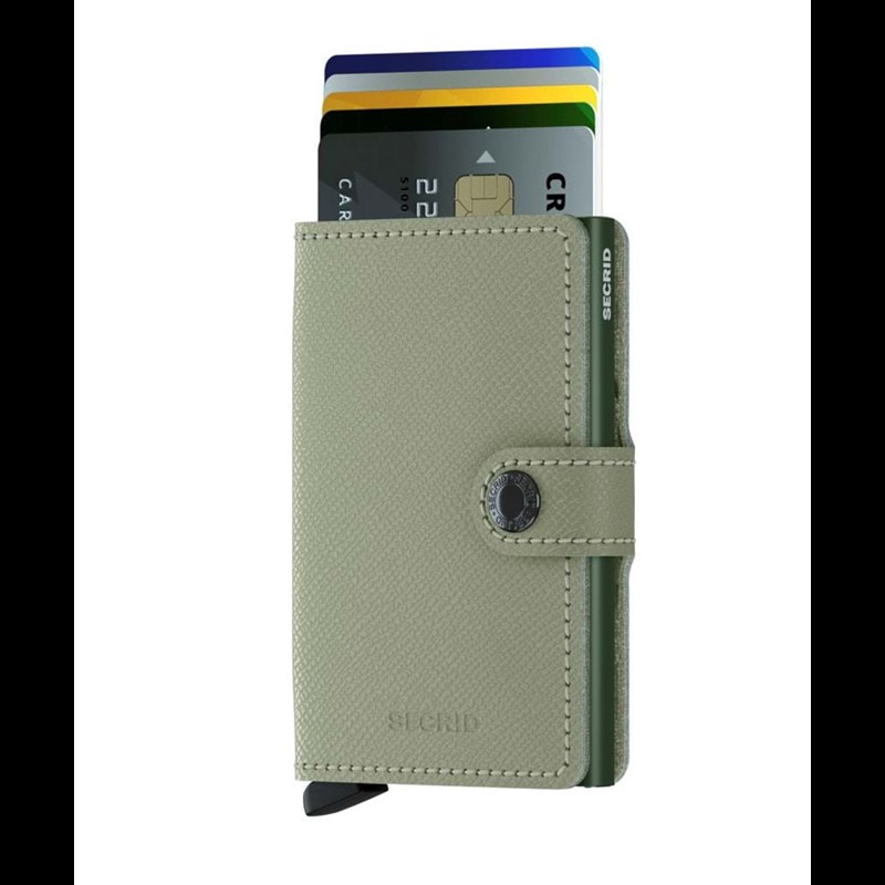 Secrid Kortholder Mini wallet Grøn mønster 2