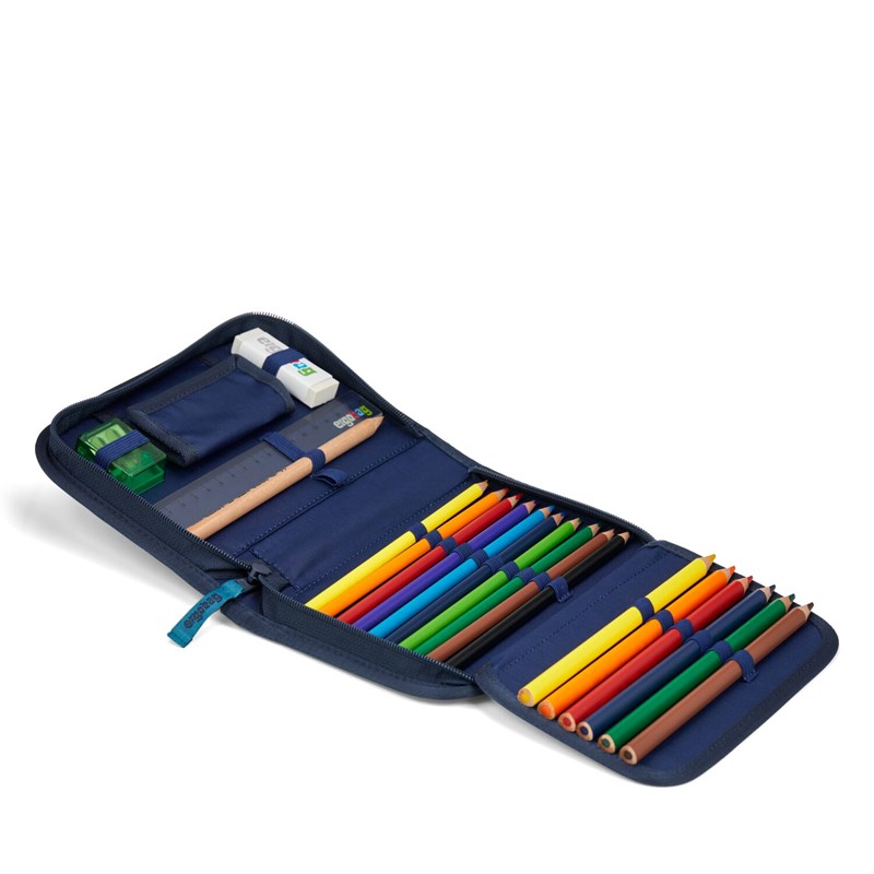 Ergobag Penalhus AtmosBear  Blå m/stjerner 2