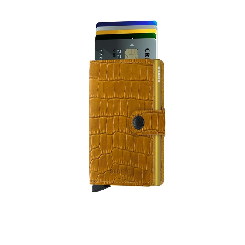Secrid Korthållare Mini wallet Curry gul 2