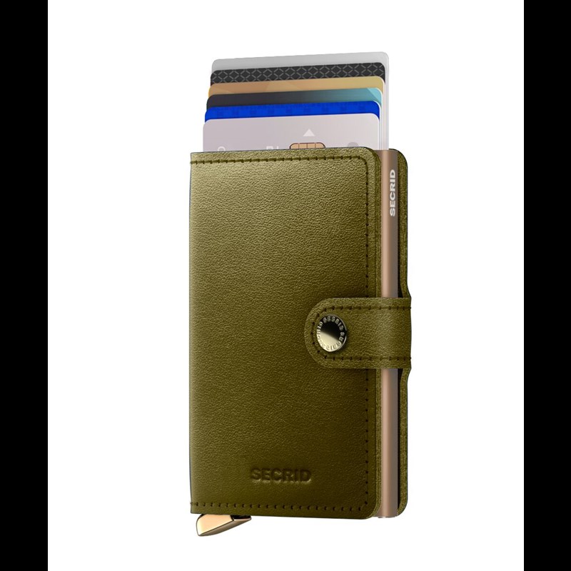 Secrid Kortholder Miniwallet Premium Oliven 1