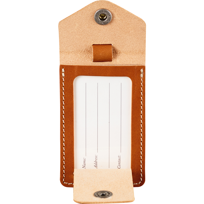 Fjällräven Kuffertmærke Leather Brun 3