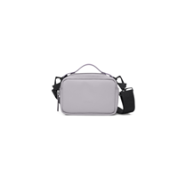 RAINS Håndtaske Box Bag Micro Lysegrå 1