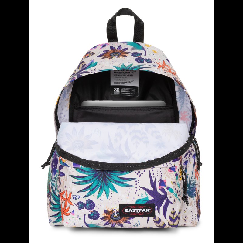 Eastpak Ryggsäck Day Pak'R Vit blomning 14" 2