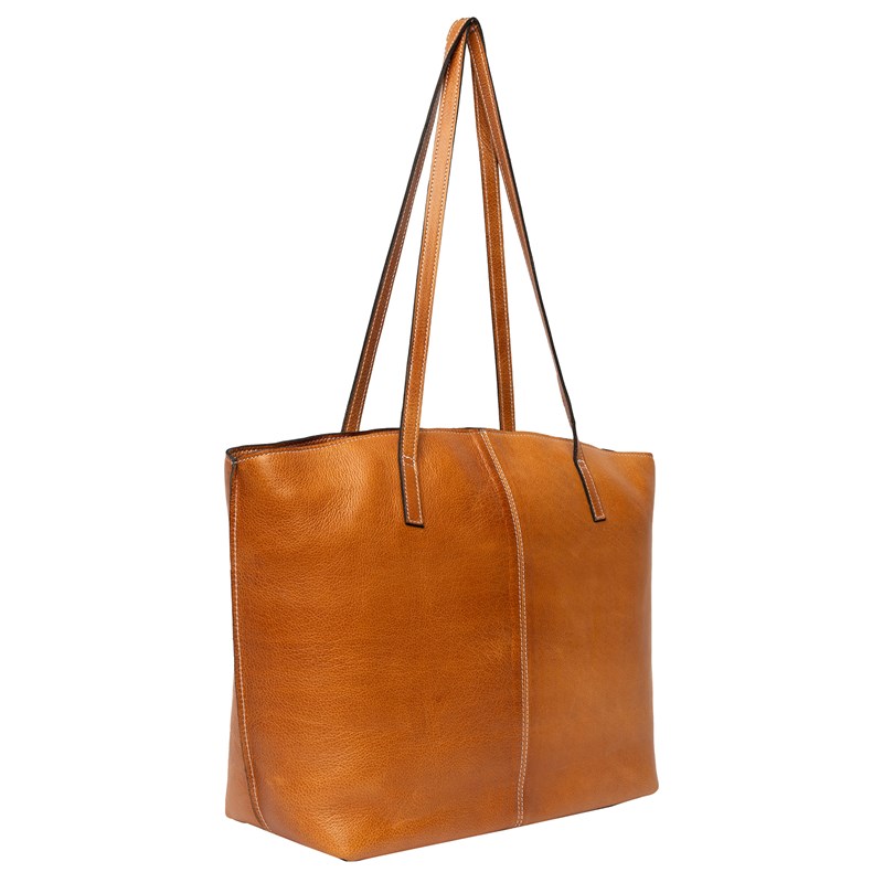 RE:DESIGNED Shopper Malou Small Cognac 4