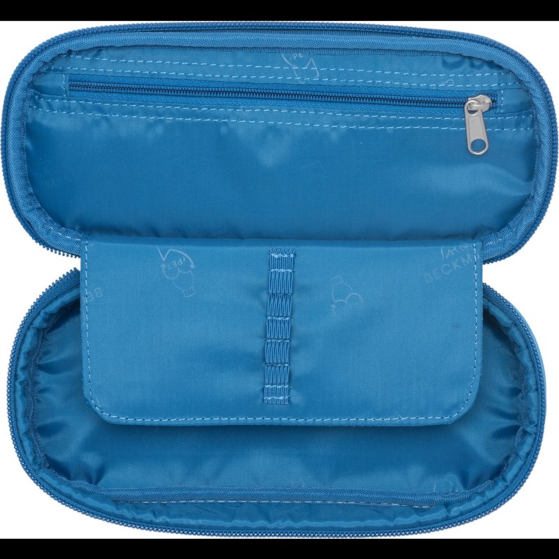 Beckmann Penalhus Blue Lightning Ovalt Bord/rød 2