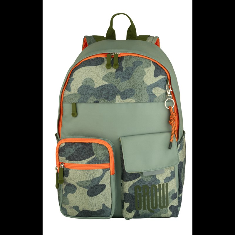 Grow Ryggsäck Camo Armégrön 1