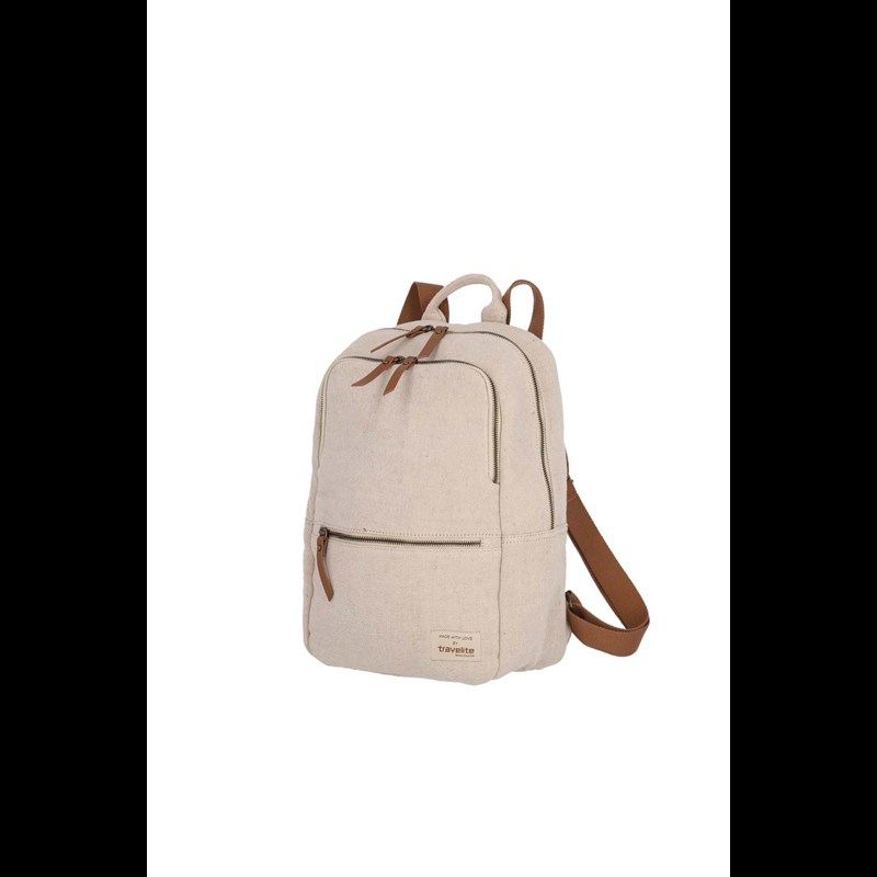 travelite Rygsæk Hempline L Beige 13" 2